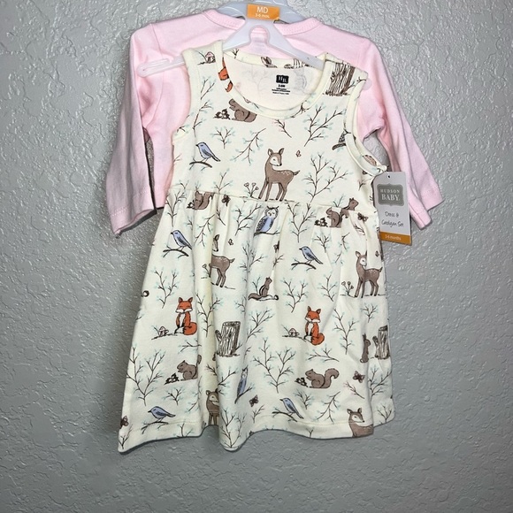 NWT 3-6 Months Fox Dress W/sweater - Picture 6 of 6